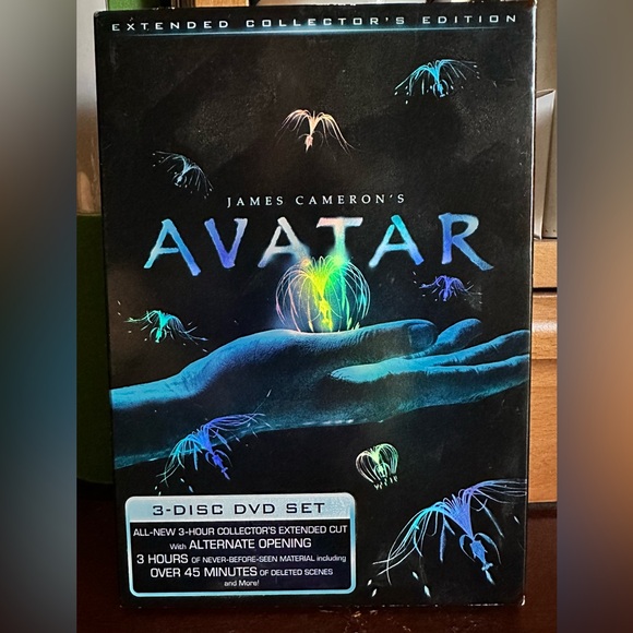 James Cameron’s Avatar 3 Disc DVD Set Extended Collectionctor’s Edition Preowned - Picture 1 of 16